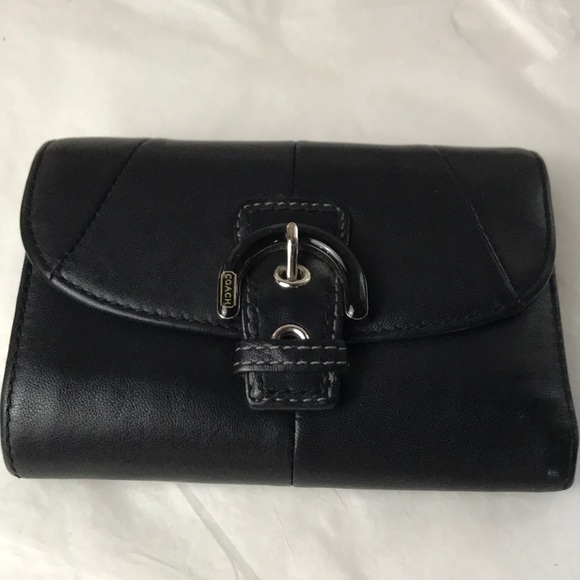 Coach Handbags - Black buttery soft Coach wallet